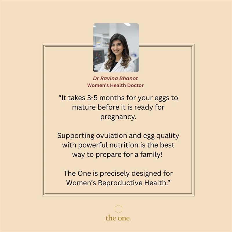 The One. Female Fertility & Pregnancy Supplement