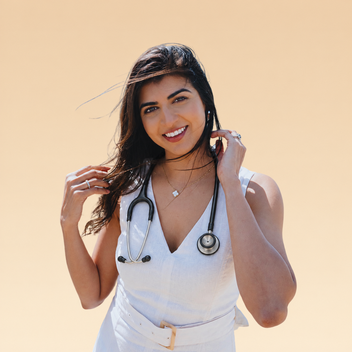 Female doctor and founder of The One™ fertility supplement brand